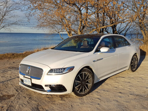 Front view of the new Lincoln Continental