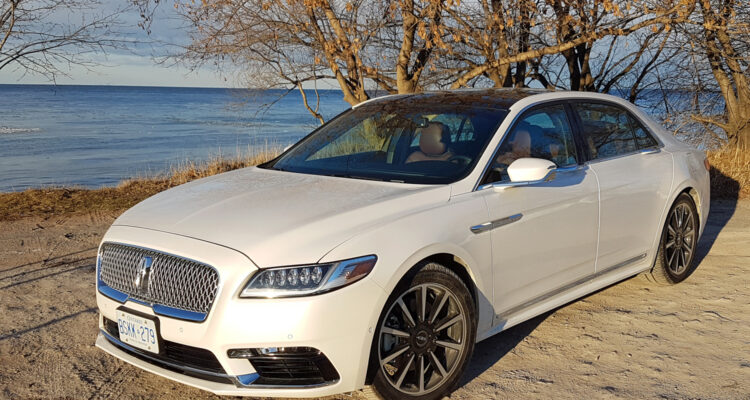 Front view of the new Lincoln Continental