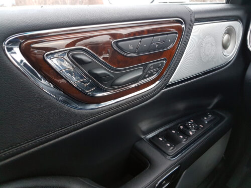 Drivers door of new Lincoln Continental