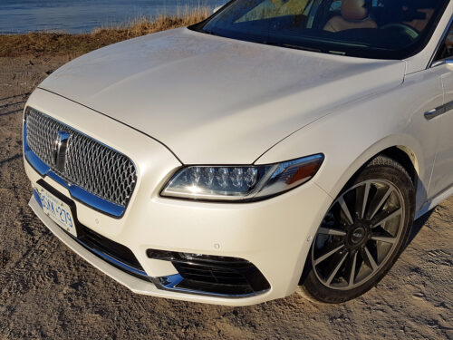 Front view of the new Lincoln Continental