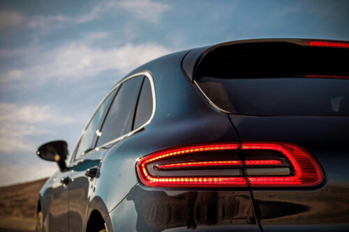 Tailight of Porsche Macan