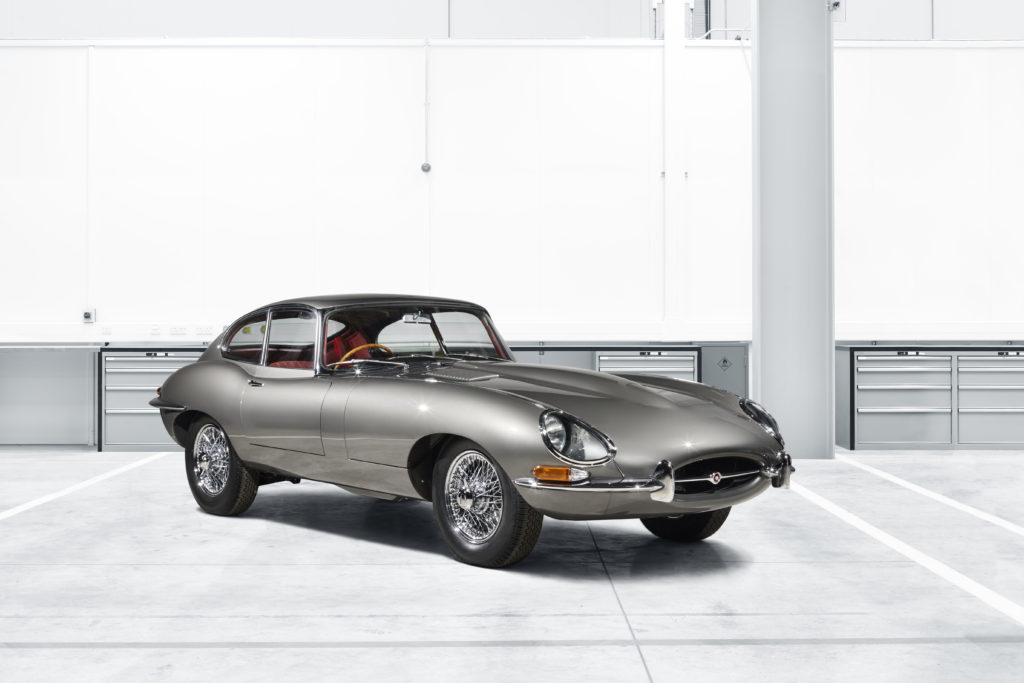 Jaguar E-Type Restoration side profile Jaguar E-Type Restoration side profile