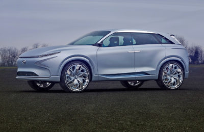 Geneva Motor Show fuel-cell concept by Hyundaiv