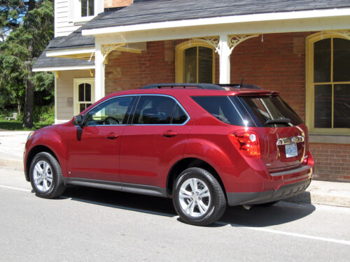 2010 Chevrolet Equinox rear three quarters