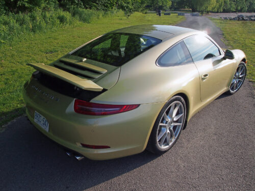 2012 Porsche 911 Carrera S rear