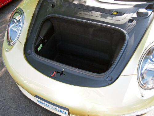 2012 Porsche 911 Carrera S trunk