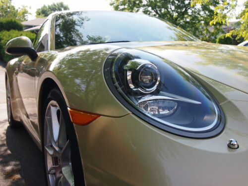 2012 Porsche 911 Carrera S headlight