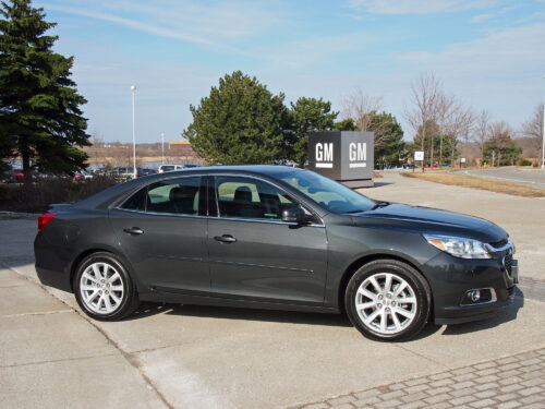 2014 Chevrolet Malibu side profile