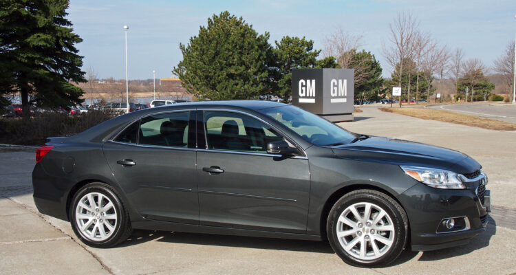 2014 Chevrolet Malibu side profile