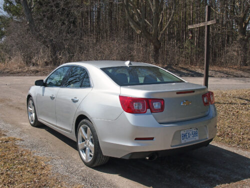 2014 Chevrolet Malibu rear