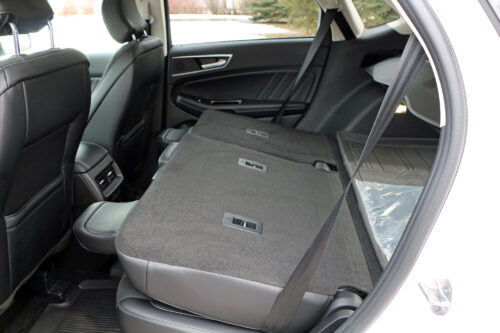 2017 Ford Edge rear seats folded