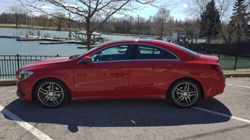 2017 Mercedes-Benz CLA 250 4MATIC side