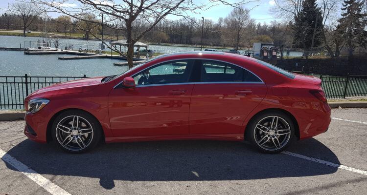 2017 Mercedes-Benz CLA 250 4MATIC side