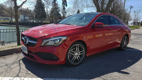 2017 Mercedes-Benz CLA 250 4MATIC front