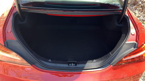 2017 Mercedes-Benz CLA 250 4MATIC trunk