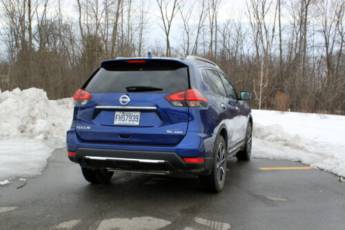 2017 Nissan Rogue rear