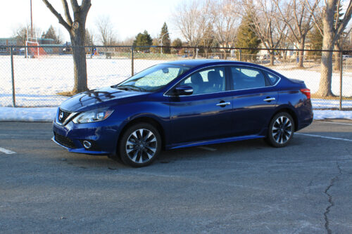 Front view 2017 Nissan Sentra SR