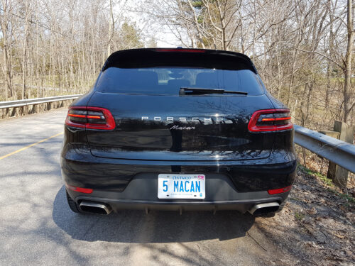 2017 Porsche Macan rear