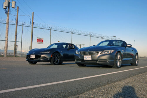 MX-5 RF vs BMW Z4