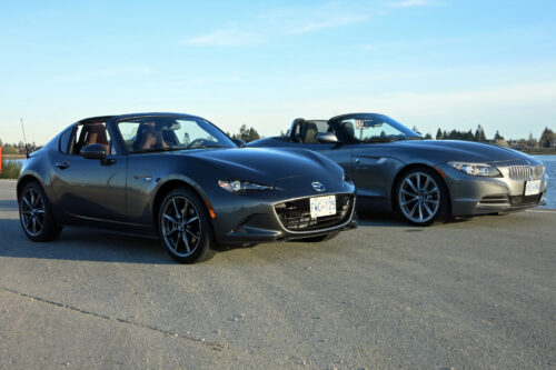 MX-5 RF vs BMW Z4