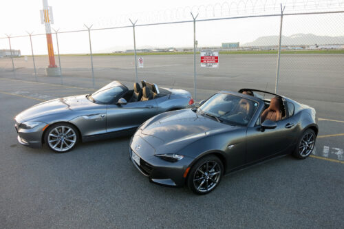 MX-5 RF vs BMW Z4