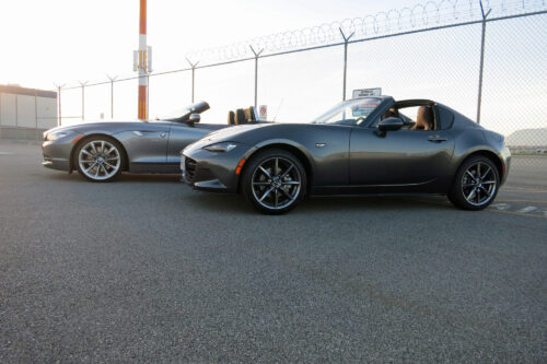 MX-5 RF vs BMW Z4