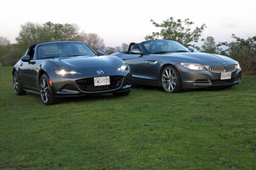 MX-5 RF vs BMW Z4