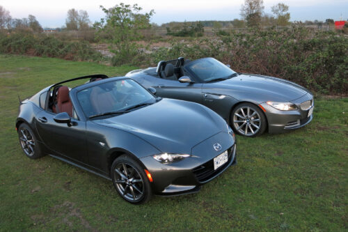 MX-5 RF vs BMW Z4