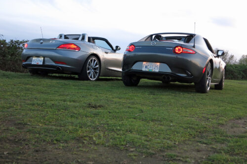 MX-5 RF vs BMW Z4