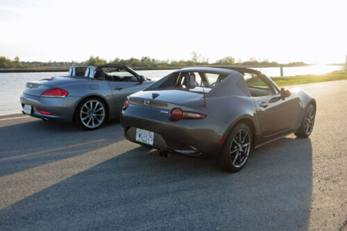 MX-5 RF vs BMW Z4