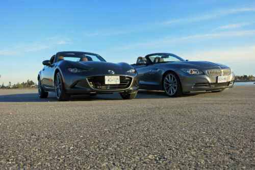 MX-5 RF vs BMW Z4