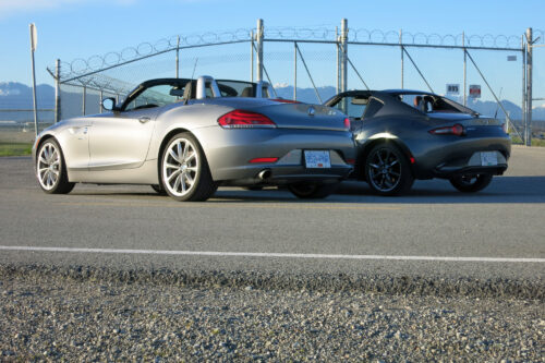 MX-5 RF vs BMW Z4