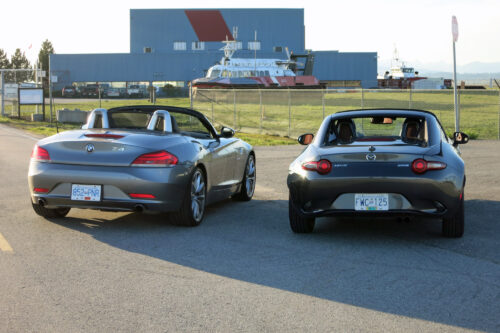 MX-5 RF vs BMW Z4