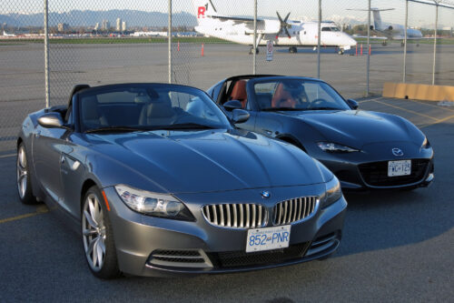 MX-5 RF vs BMW Z4