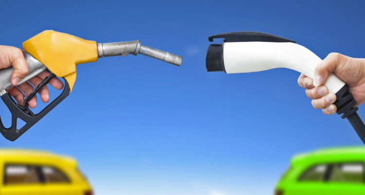 EV versus gasoline power