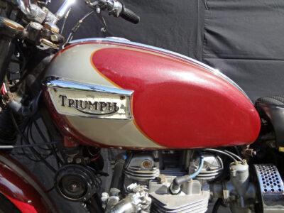 1970 Triumph Bonneville fuel tank