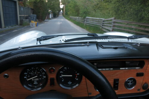 1981 Triumph Spitfire 1500 steering wheel