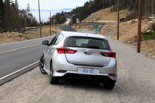 2017 Toyota Corolla iM rear view