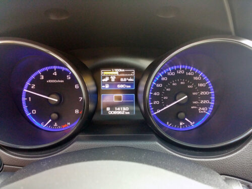 2017 Subaru Legacy 2.5i Touring gauges