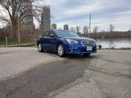 2017 Subaru Legacy 2.5i Touring front three quarters