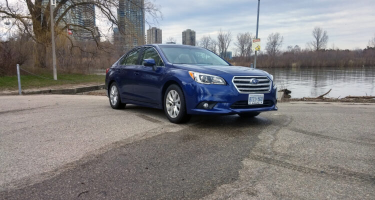 2017 Subaru Legacy 2.5i Touring front three quarters