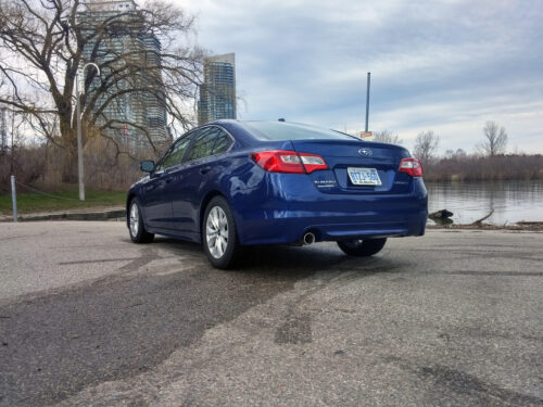 2017 Subaru Legacy 2.5i Touring rear three quarters