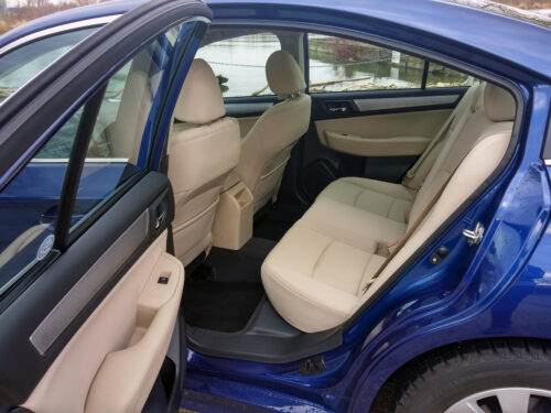 2017 Subaru Legacy 2.5i Touring rear seats