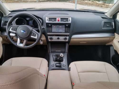 2017 Subaru Legacy 2.5i Touring dash