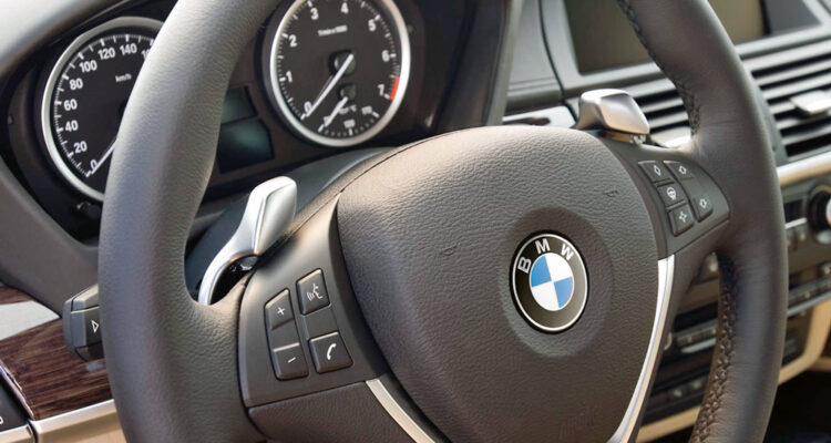 BMW steering wheel