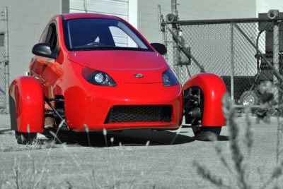 Elio three wheeler