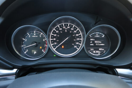 2017 Mazda CX-5 GT gauges