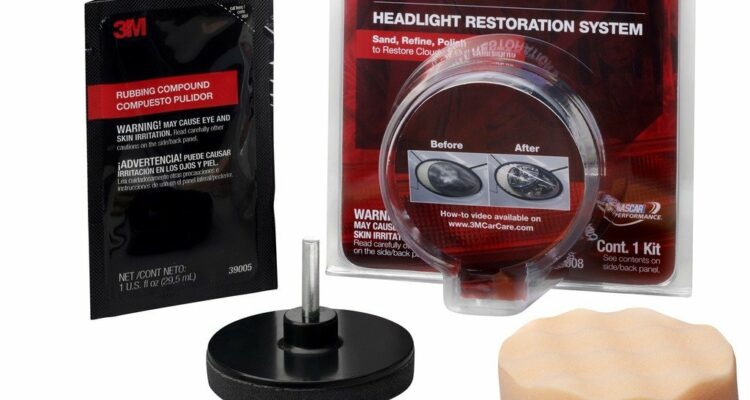 3M headlight restoration kit
