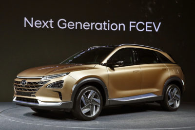 Hyundai hydrogen fuel-cell SUV