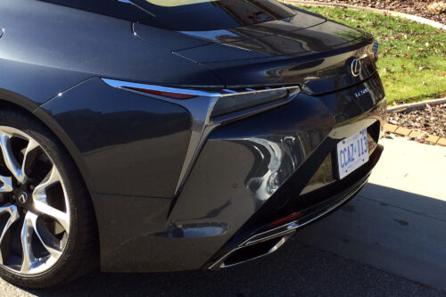 2018 Lexus LC 500h rear